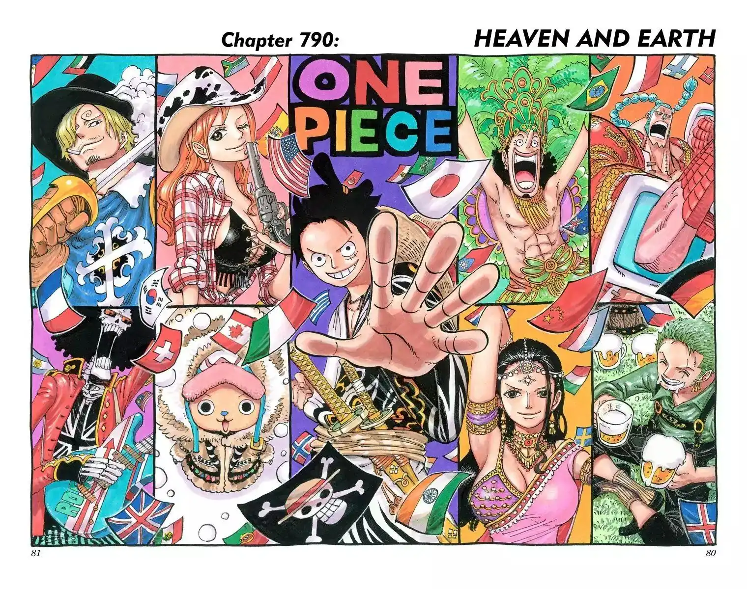 One Piece - Digital Colored Comics Chapter 790 1